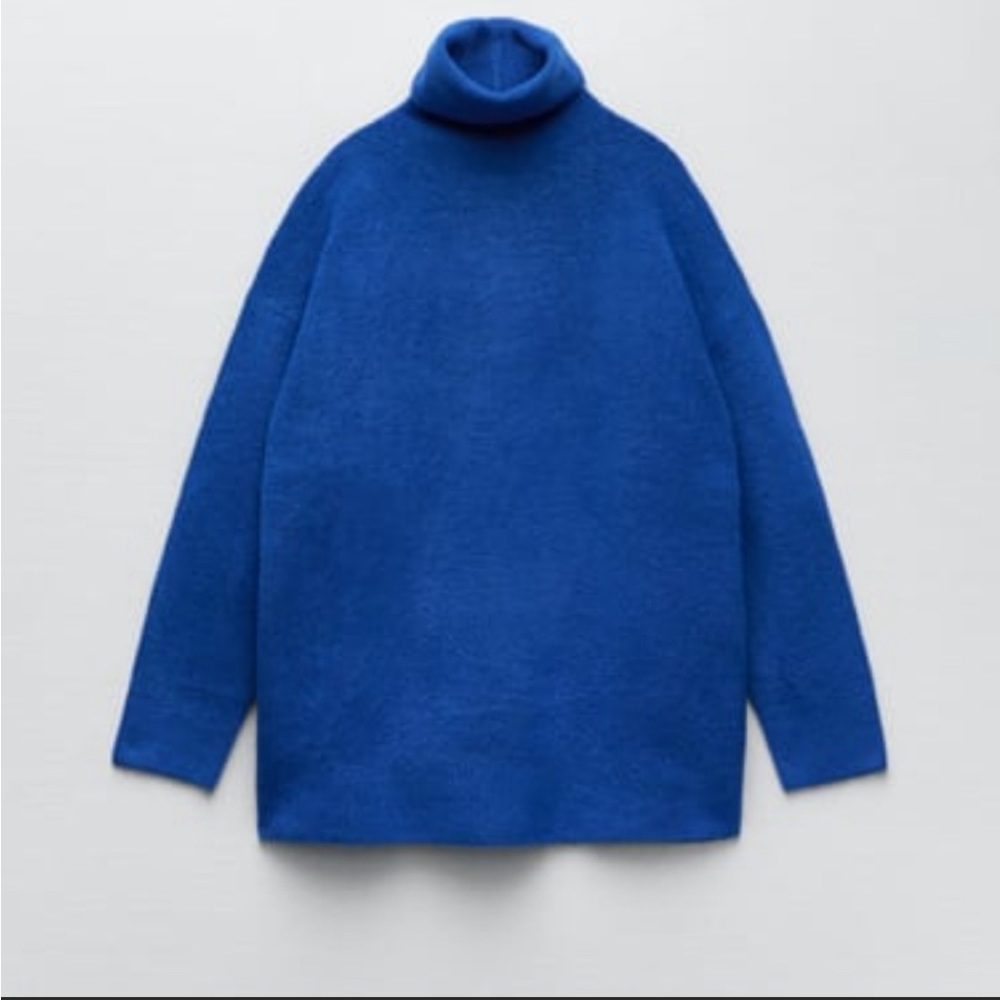 Zara oversized turtleneck sweater